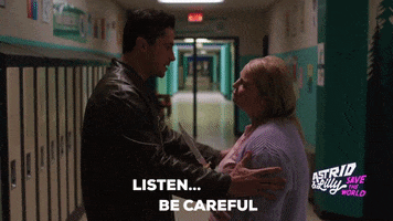 Listen Be Careful GIF by Blue Ice Pictures