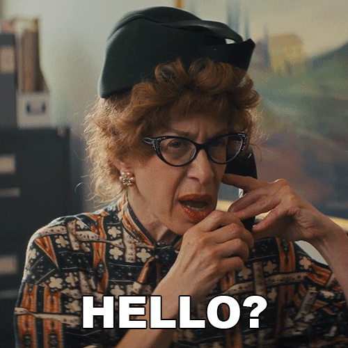 Phone Call Hello GIF by Paramount+