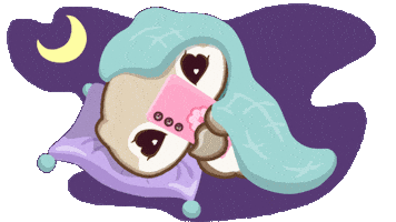 Tired Sleep Sticker