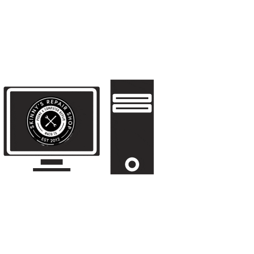 Skinny's Repair Shop Sticker