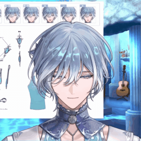Stare Vtuber GIF