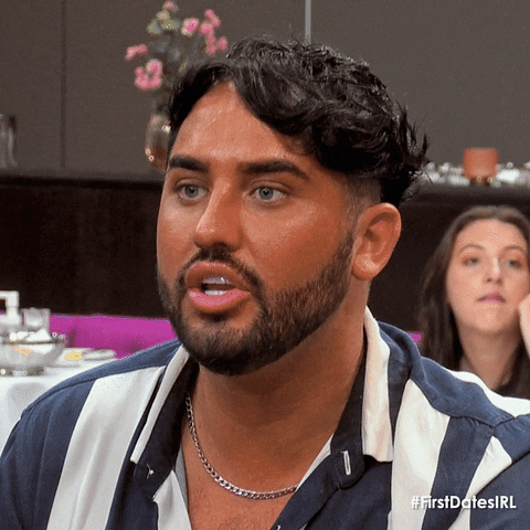 Shocked First Dates GIF by COCO Content