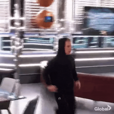 Big Brother Running GIF by Global TV - Find & Share on GIPHY
