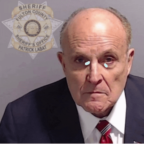Sad Rudy Giuliani GIF