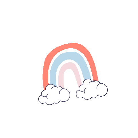 Rainbow Sticker by Zen Botanics