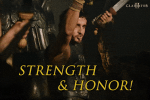 Strength Honor GIF by Gladiator Movie