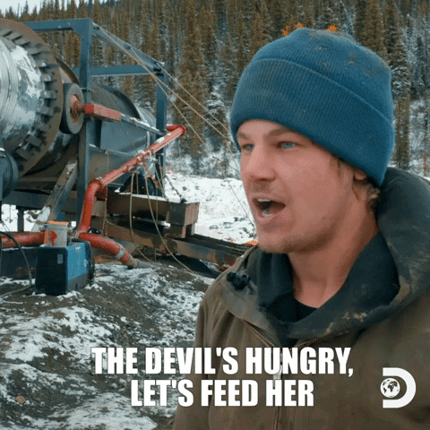 Hungry Gold Rush GIF by Discovery