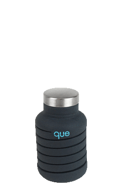 Travel Charcoal Sticker by que Bottle