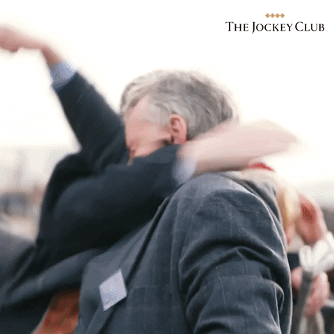 Excited Horse Racing GIF by The Jockey Club