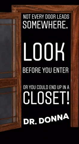 Locked In Doors GIF by Dr. Donna Thomas Rodgers