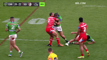 Steal Nrl GIF by Canberra Raiders