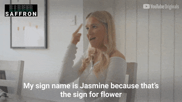 Flower Signing GIF by YouTube