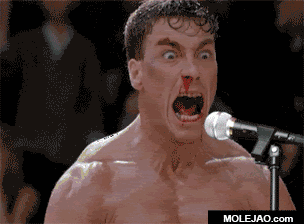 Jean Claude Van Damme Band GIF