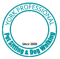 York Professional Pet Sitting and Dog Walking Sticker
