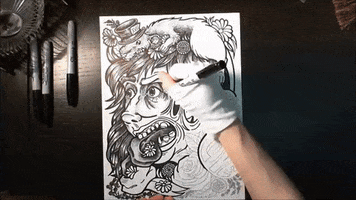 art drawing GIF by Jin Wicked