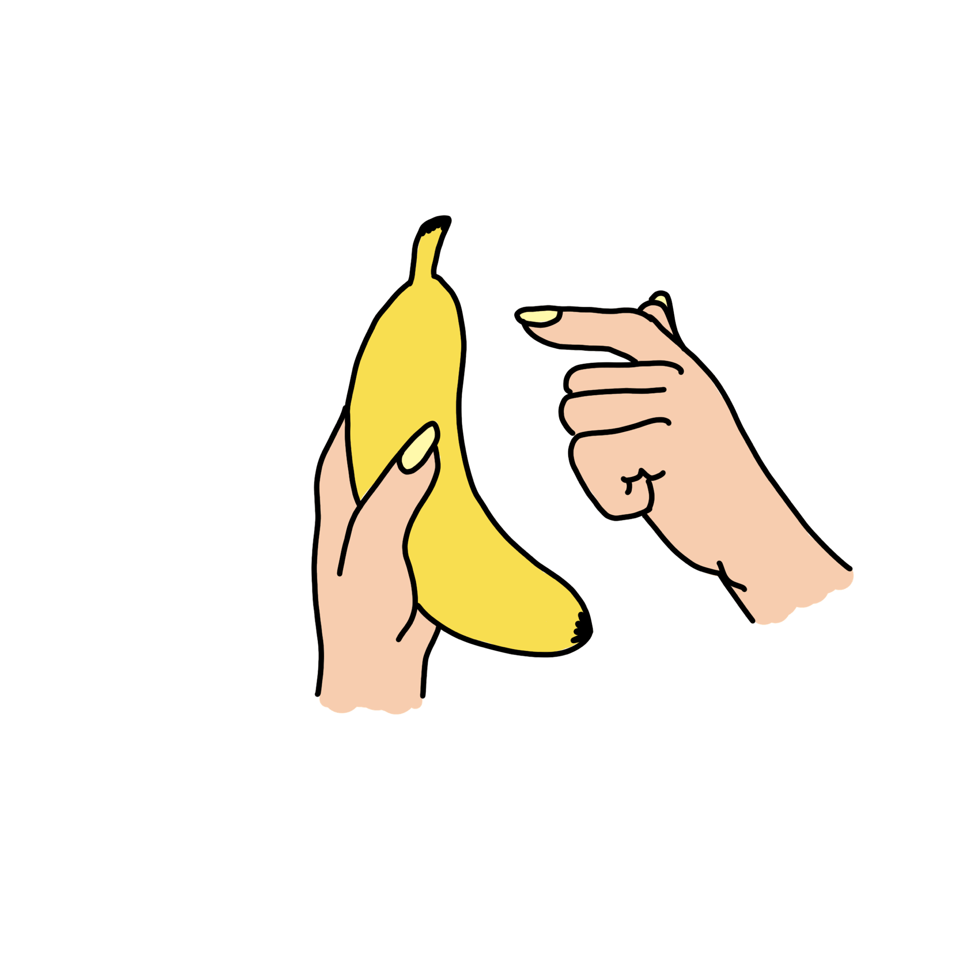 Eat Banana Peel Sticker For IOS Android GIPHY solid-food-chart-for-babies-aged-4-months-through-12-months-find-age