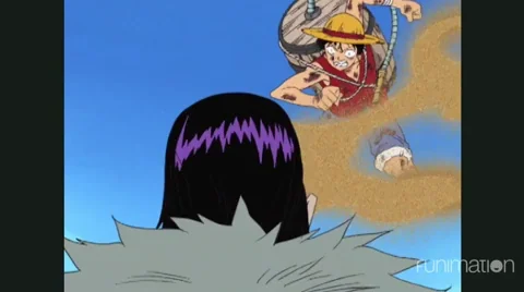 one piece punch GIF