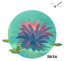 Lily Pad Friends Sticker