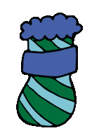 openfarmpet christmas holiday reindeer candy cane Sticker