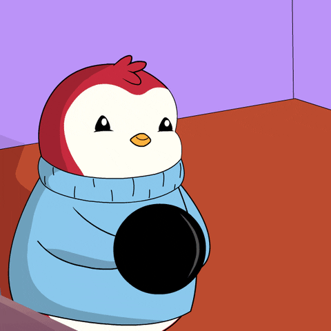 Fall Fail GIF by Pudgy Penguins