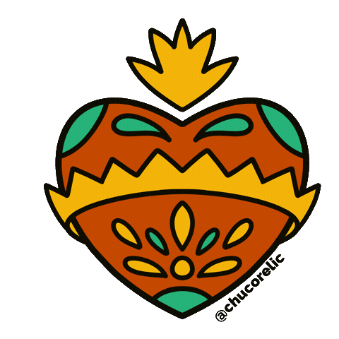 El Paso Heart Sticker by Chuco Relic