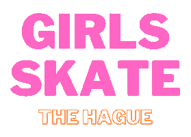 Skate Sticker by Girlsskatethehague