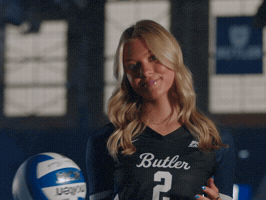Butler Volleyball GIF by Butler University Athletics