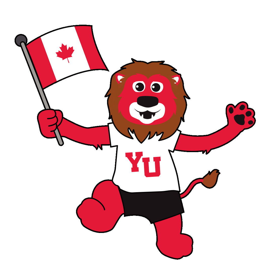 Flag Canada Sticker by York University