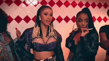 staring please me GIF by Cardi B