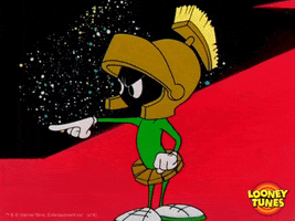 angry outer space GIF by Looney Tunes