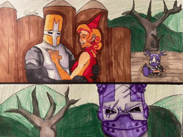 Castle Crashers Red Princess GIF