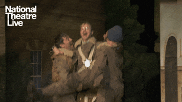 Happy Friends GIF by National Theatre