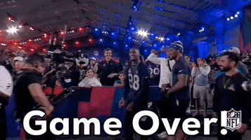 Game Over Football GIF by NFL