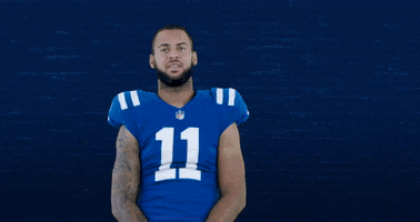 Shaking Head Ugh GIF by Indianapolis Colts