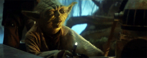 Yoda... something something