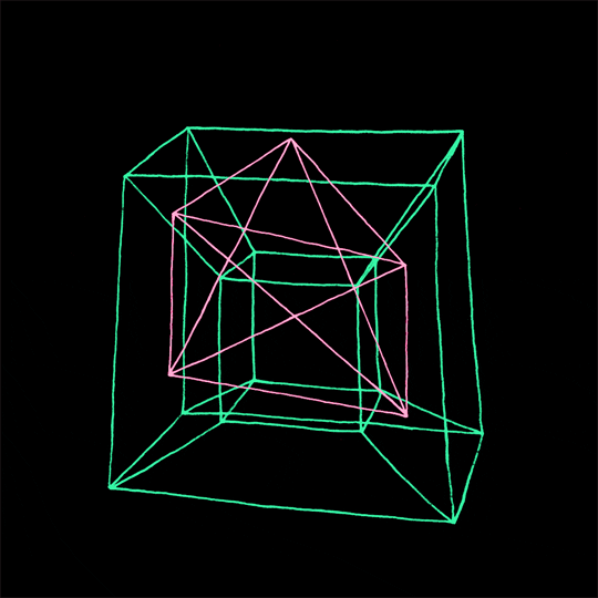 Hypercube GIF by Trevor Anderson
