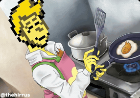 Deltarune Cooking GIF
