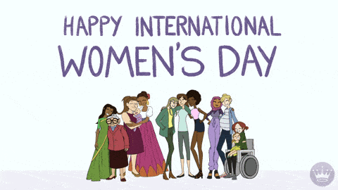 happy international womens day to ladies who I like follow