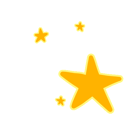 star Sticker by PDPDPD