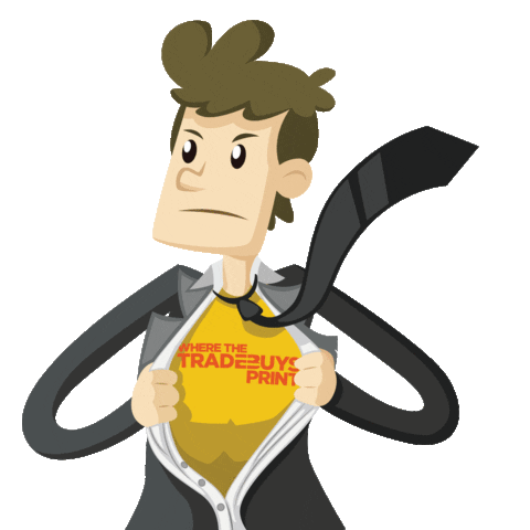 Hero Superhero Sticker