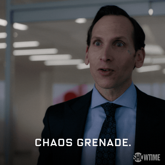 Season 3 Chaos Grenade GIF by Billions - Find & Share on GIPHY