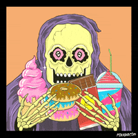 animation domination snack attack GIF by gifnews