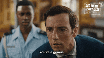 Genius GIF by Death In Paradise