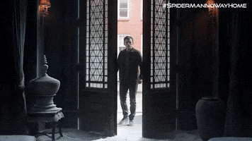 Tom Holland Hello GIF by Spider-Man