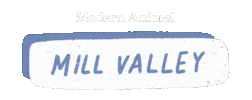 Mill Valley Vet Sticker by Modern Animal