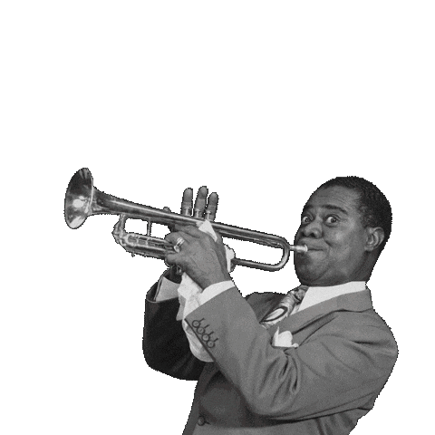 Black History Month Sticker by Louis Armstrong