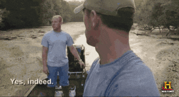 history yes GIF by Swamp People