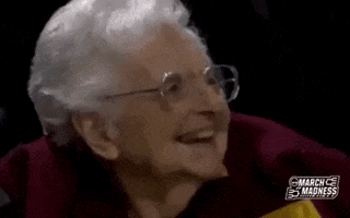 College Basketball Smiling GIF by NCAA March Madness