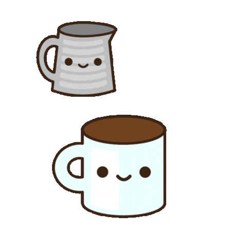 Heart Coffee Sticker by 100% Soft for iOS & Android | GIPHY