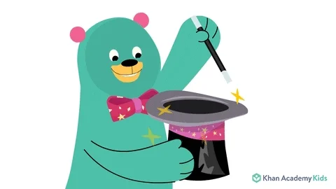 early c___dhood education magic GIF by Khan Academy Kids